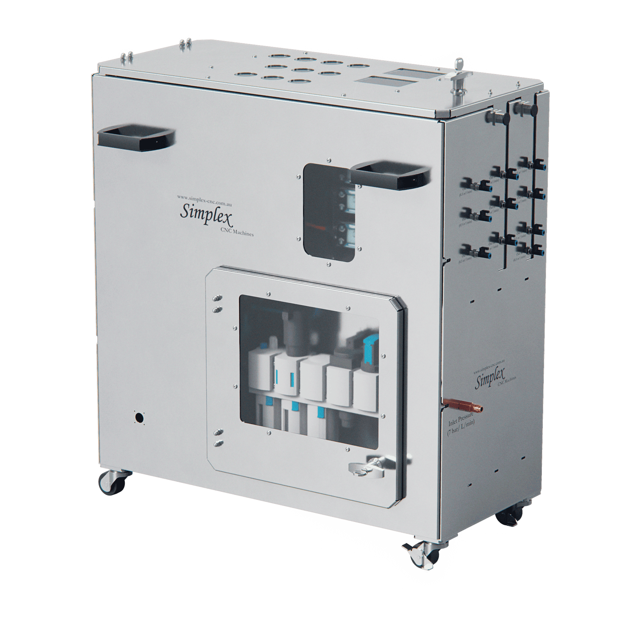SimpAir Front-Left View